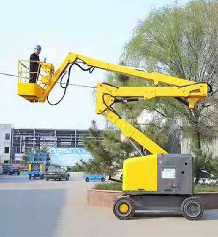 移動式（shì）折臂式升降（jiàng）機